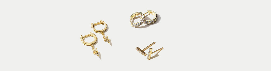 Pavè Jewelry - Quality, Affordable Pavè pieces in 14k Plated Gold