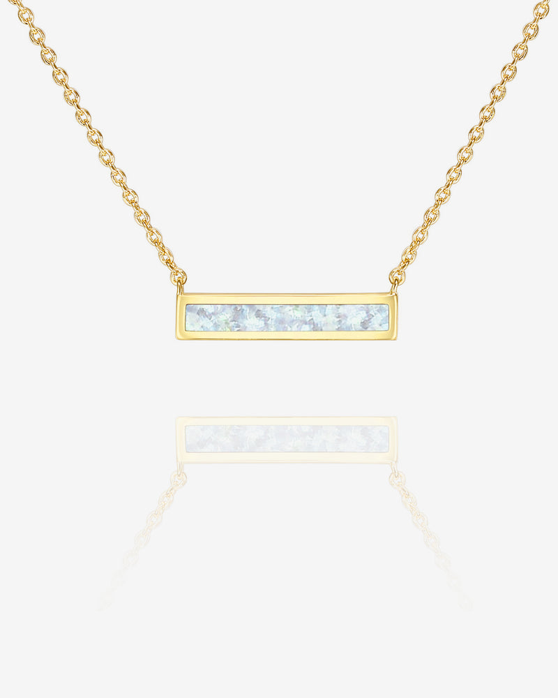 #Variant_Yellow Gold White Opal