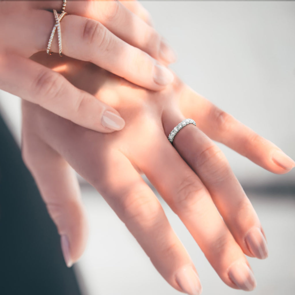 Classic Eternity Band  Ring 