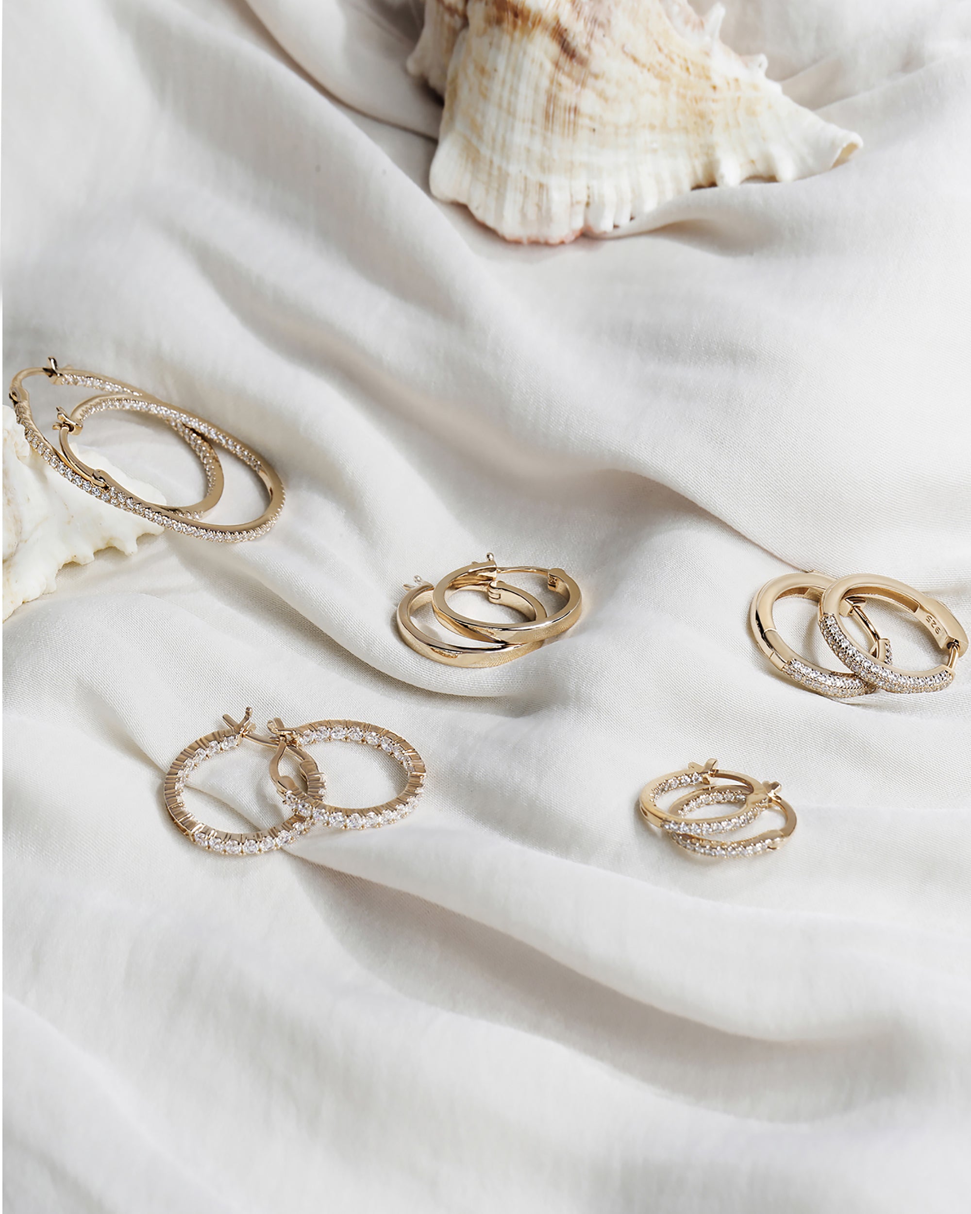 PAVOI 14K Gold Plated Hoop Earrings For Women | 2mm Thick Infinity Gold  Hoops Women Earrings | Gold Plated Loop Earrings For Women | Lightweight  Hoop