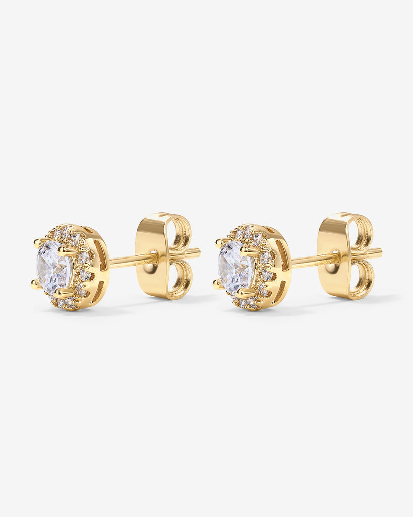 Large Halo Studs  Earring 