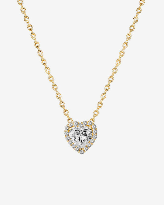 Heart Halo Necklace