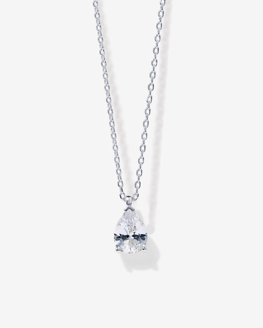 Dainty Pear Pendant Necklace