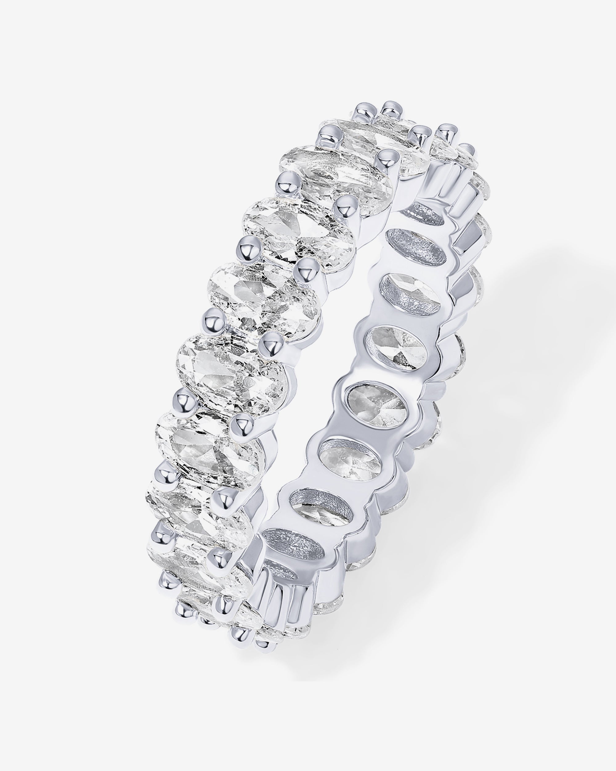 Oval Eternity Band | Pavoi Jewelry | Affordable Fashion