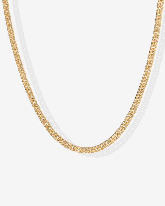 Small Curb Chain Adjustable Necklace