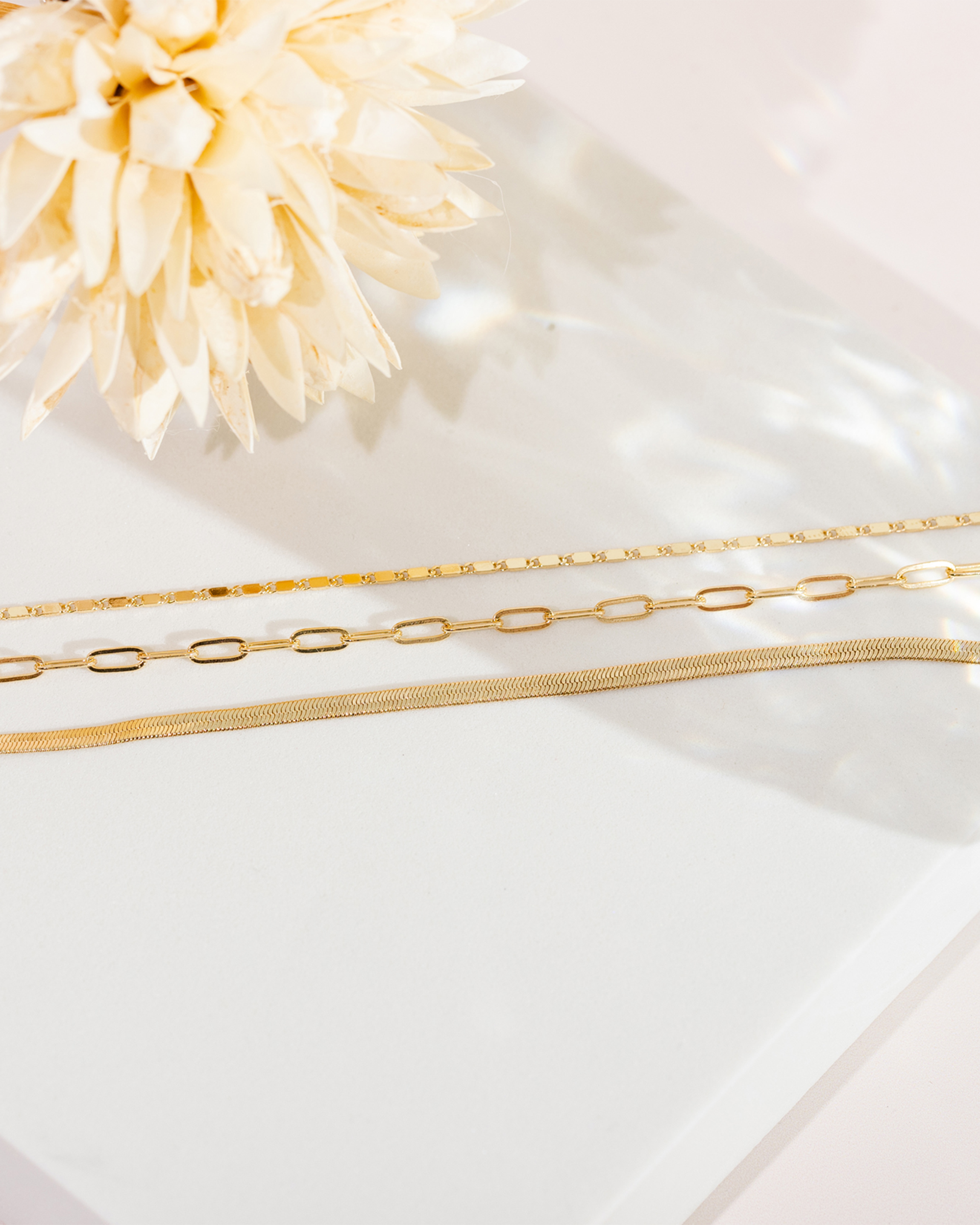 Layered Chain Necklace – PAVOI