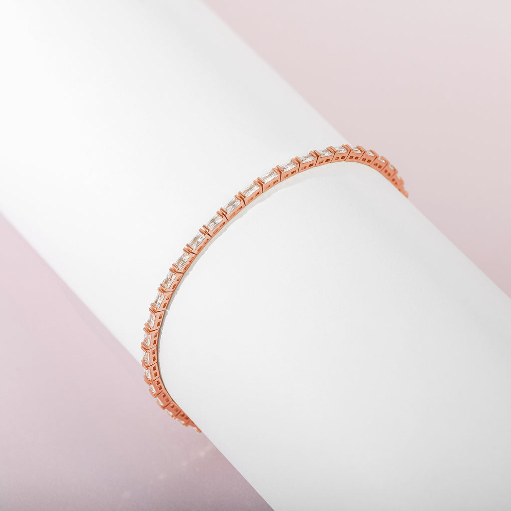 Baguette Tennis Bracelet  Bracelet 
