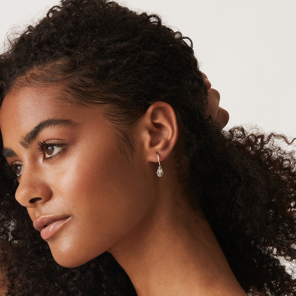 Hamsa Hoops  Earring 