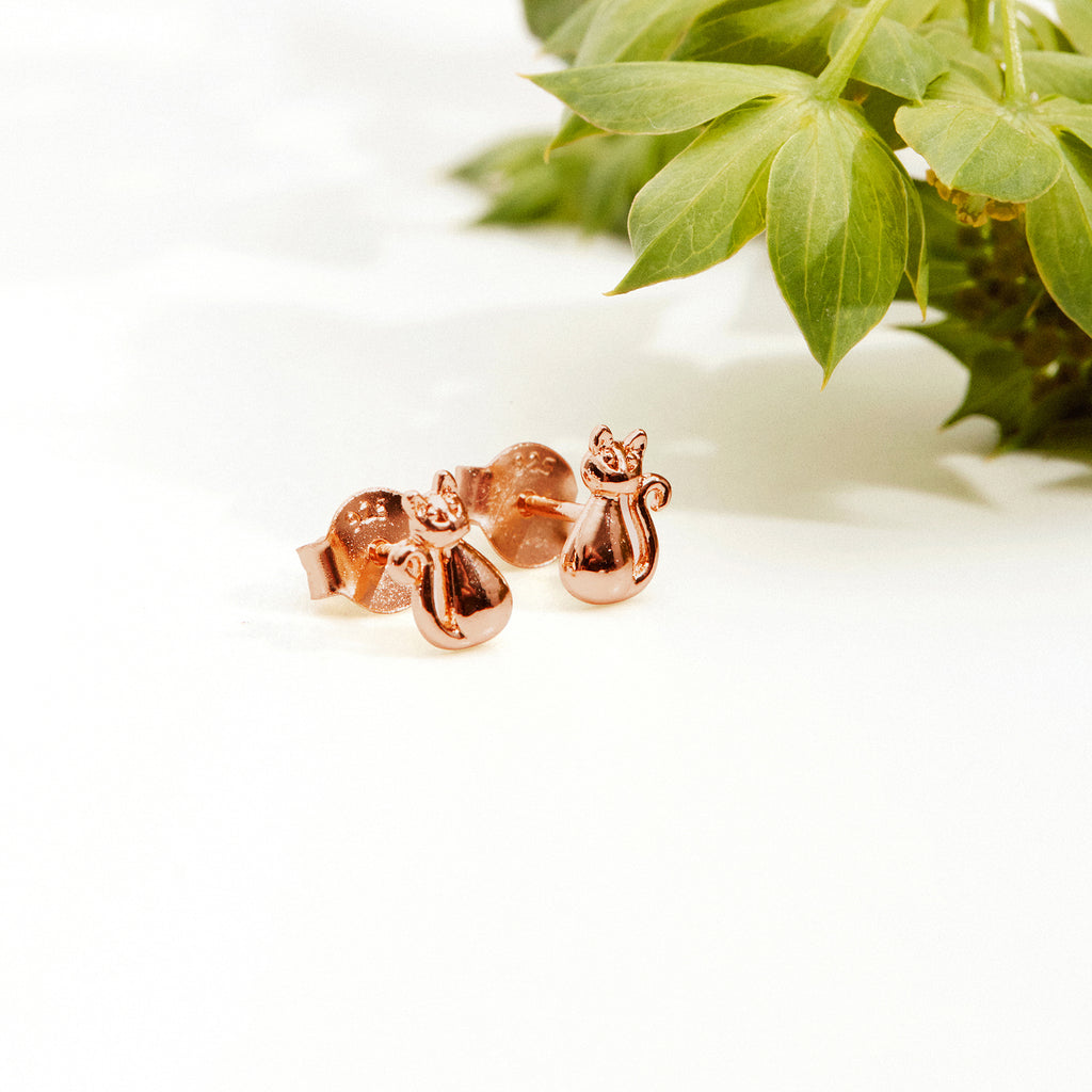 Cat Studs  Earring 