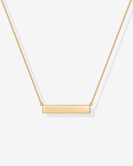 Horizontal Bar Necklace