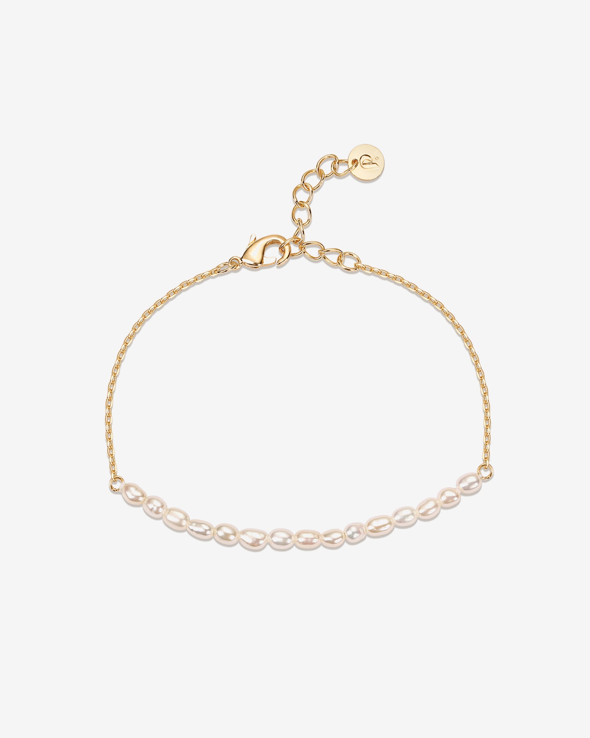 PAVOI Gold Tiny Pearl Bracelet curated on LTK