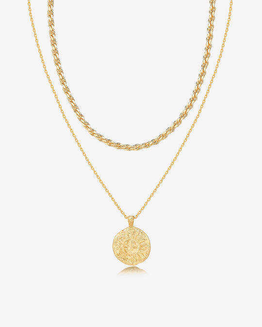 Layered Rope Chain Necklace