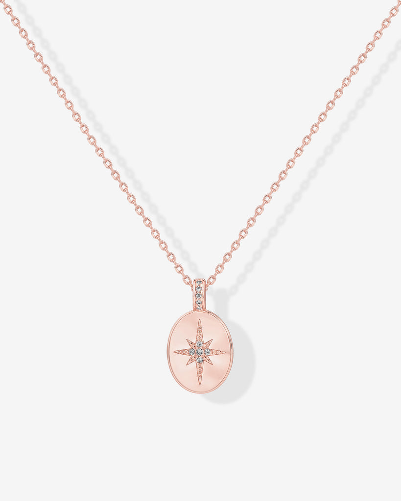 Layered North Star Pendant Necklace  Necklace 