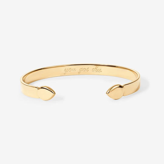 Mantra Cuff Bracelet