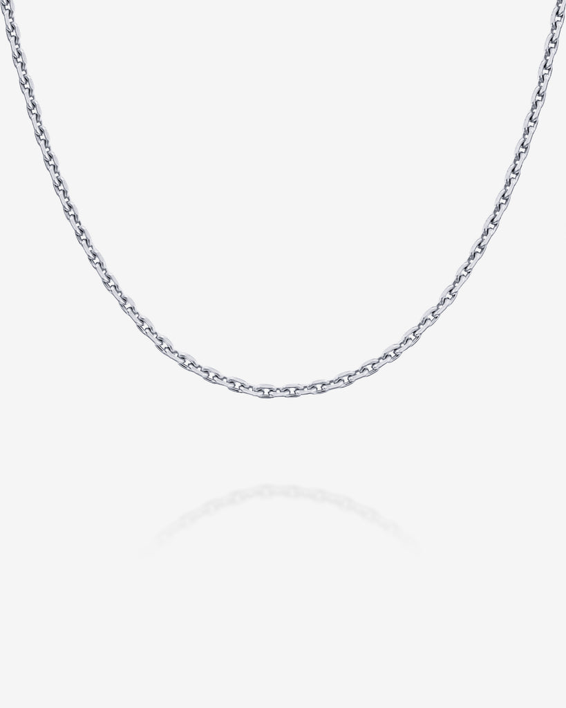 Thin Cable Chain Necklace   