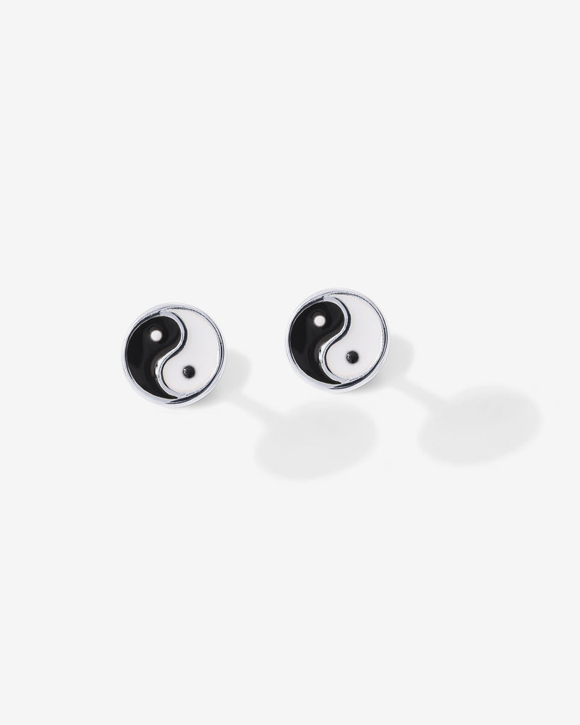 Yin Yang Screw Back Studs  Earring 