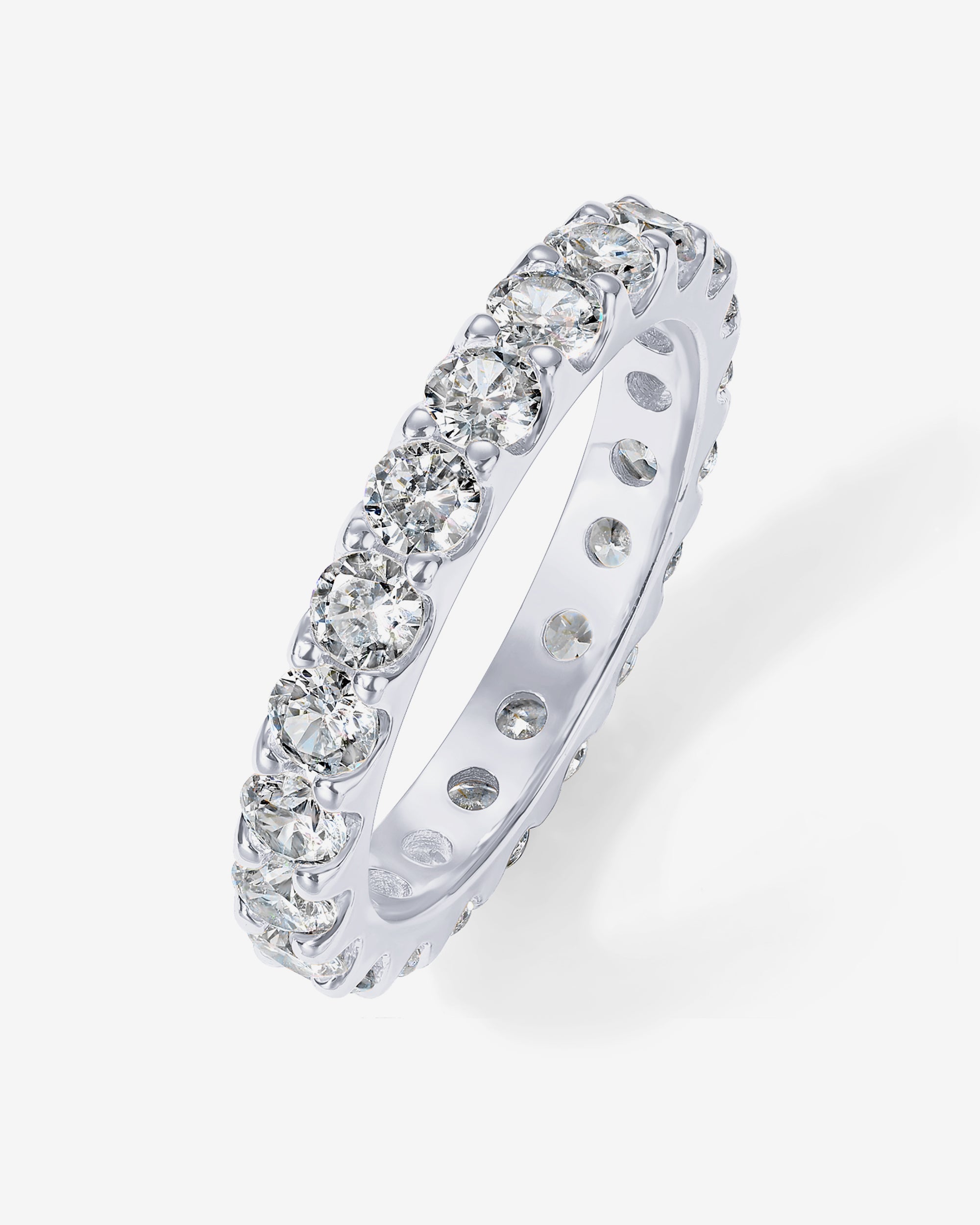 Cubic Zirconia Stackable Eternity Ring – PAVOI