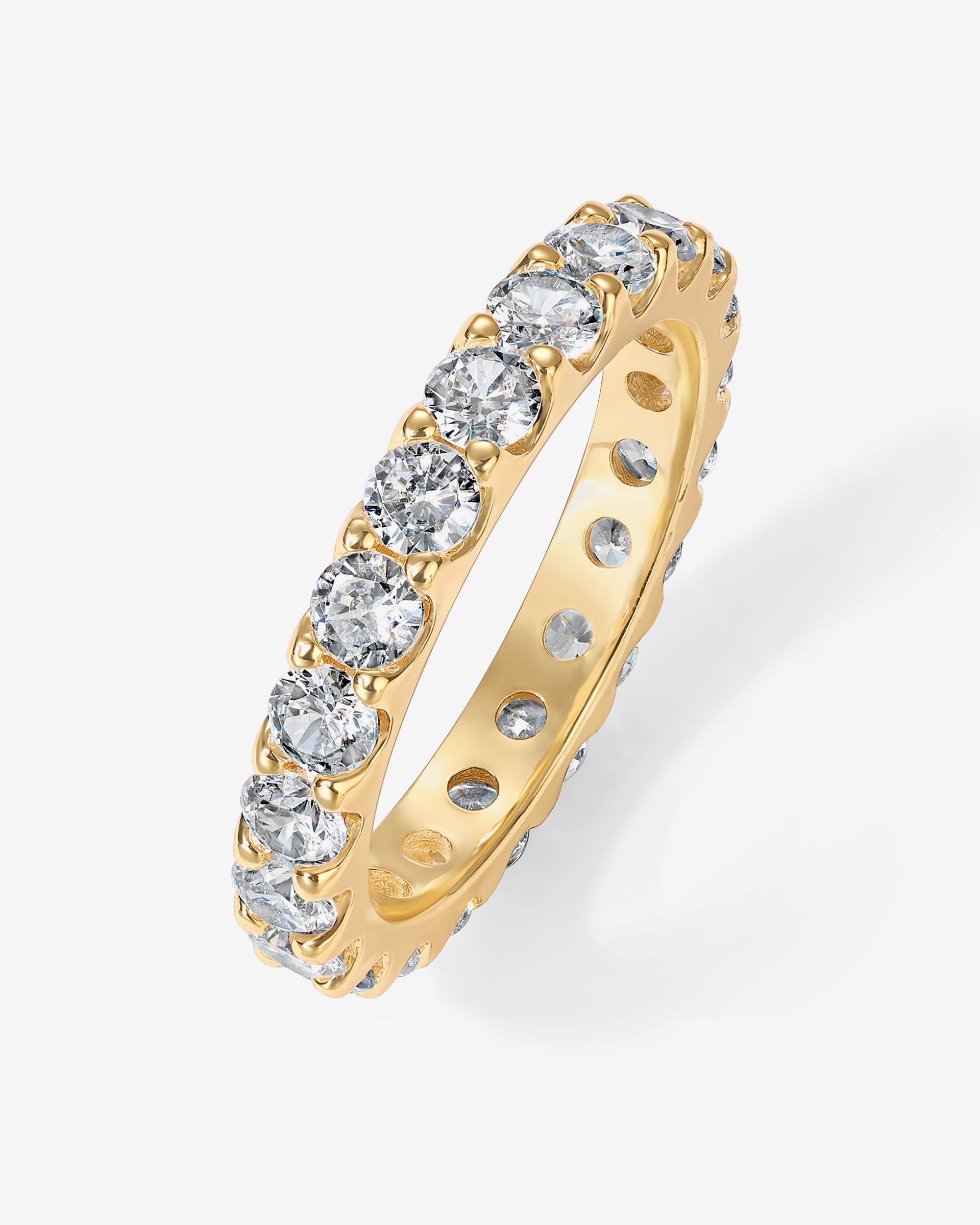 Cubic Zirconia Stackable Eternity Ring – PAVOI