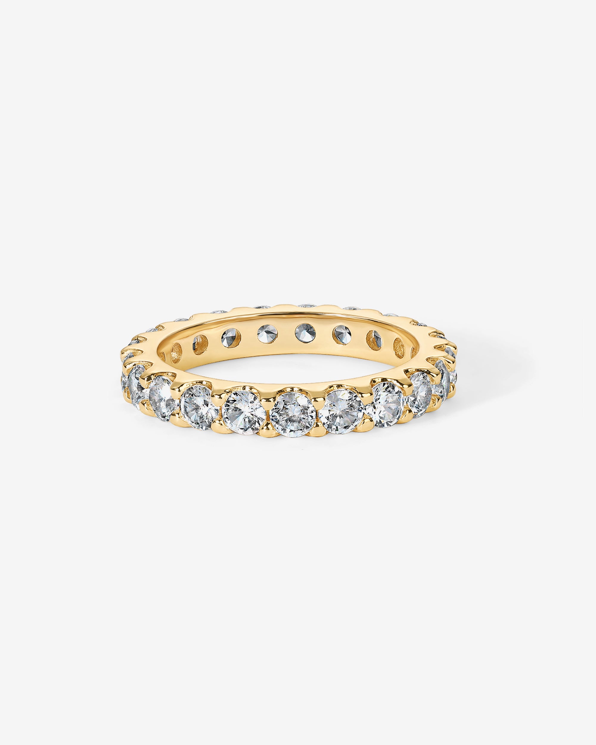 Cubic Zirconia Stackable Eternity Ring – PAVOI