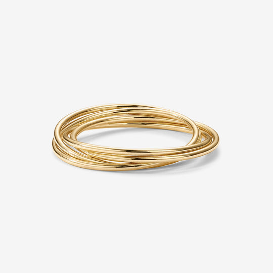Four Bands Spinning Anxiety Ring