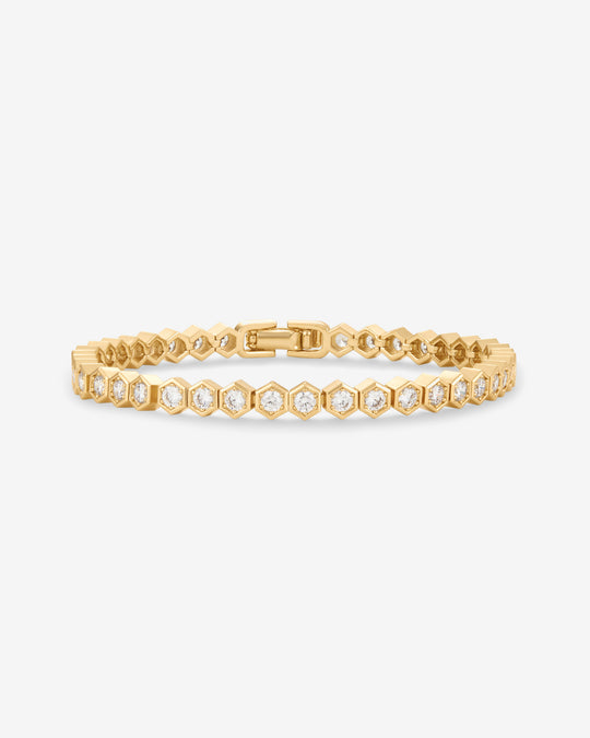 Honeycomb Tennis Bracelet