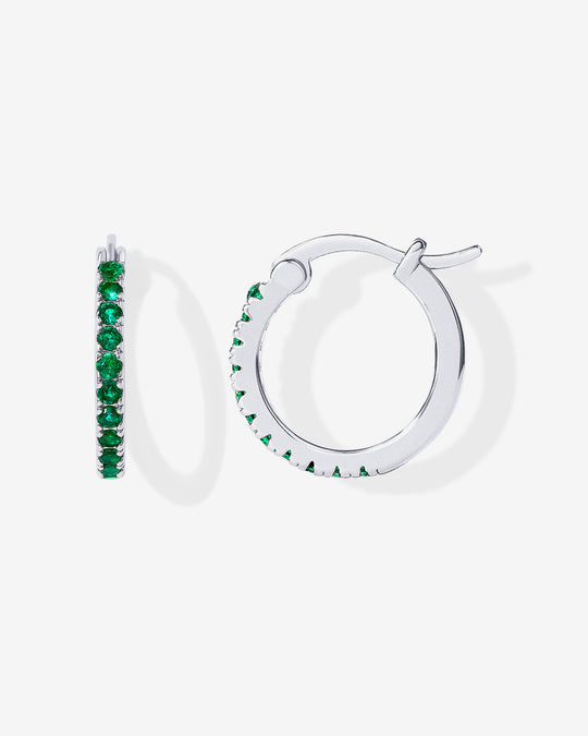 #Variant_White Gold / Green CZ