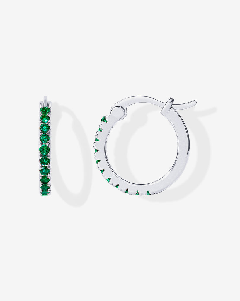 #Variant_White Gold / Green CZ