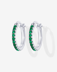 #Variant_White Gold / Green CZ