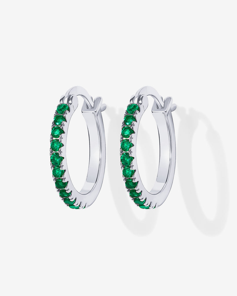 #Variant_White Gold / Green CZ