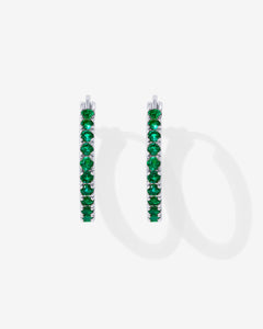 #Variant_White Gold / Green CZ