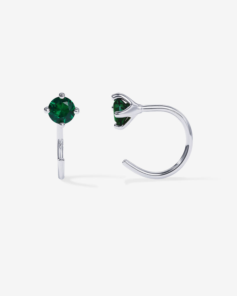 #Variant_White Gold / Green CZ