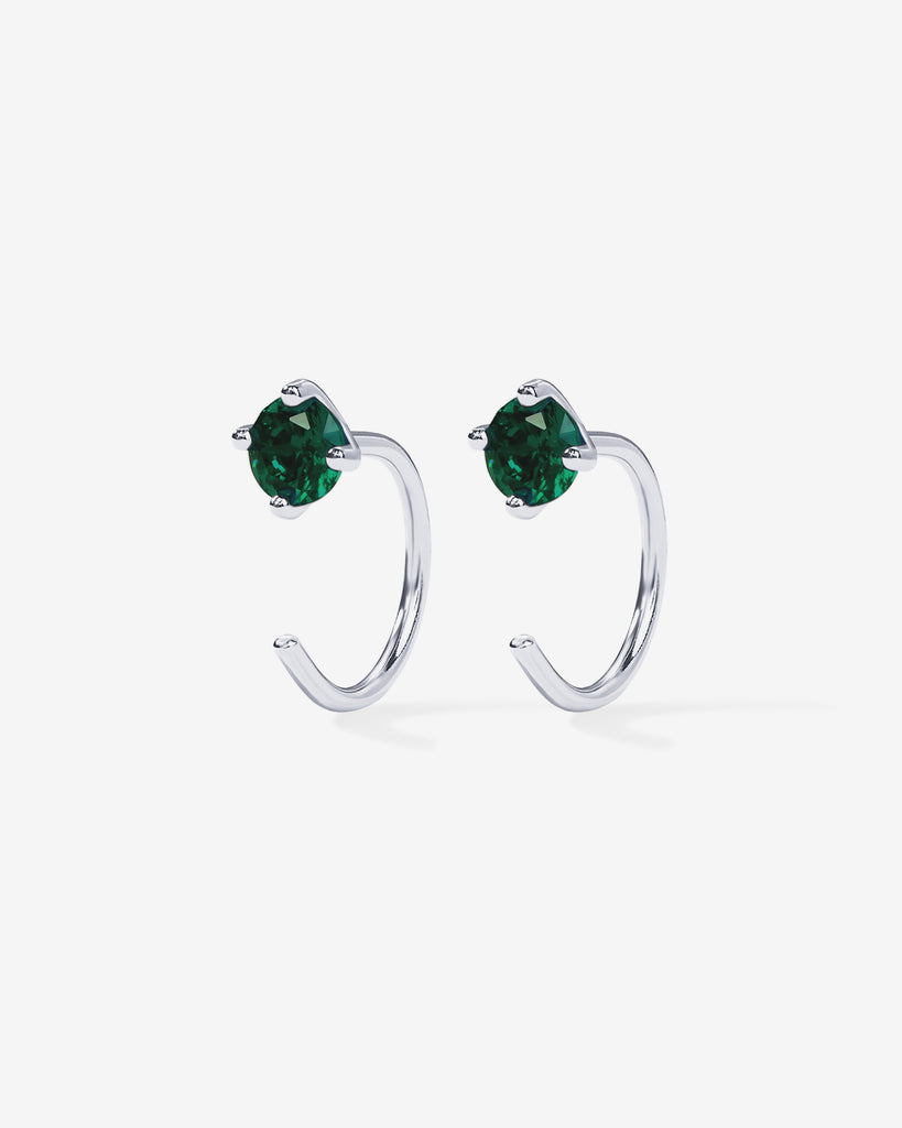 #Variant_White Gold / Green CZ