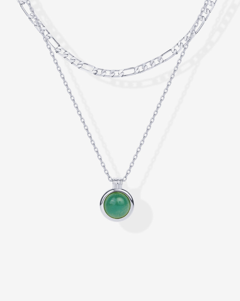 #Variant_White Gold / Green CZ