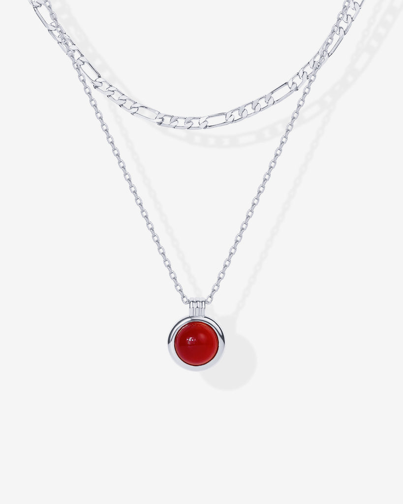 #Variant_White Gold / Carnelian