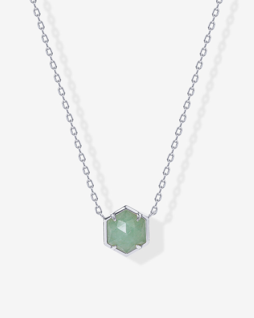 #Variant_White Gold / Green Fluorite