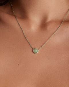 #Variant_White Gold / Green Fluorite
