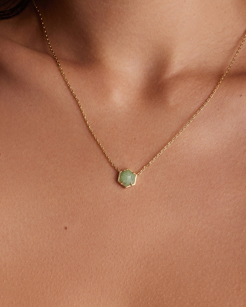 #Variant_Yellow Gold / Green Fluorite