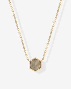 #Variant_Yellow Gold / Labradorite