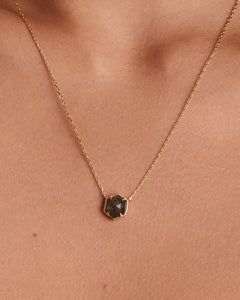 #Variant_Yellow Gold / Labradorite