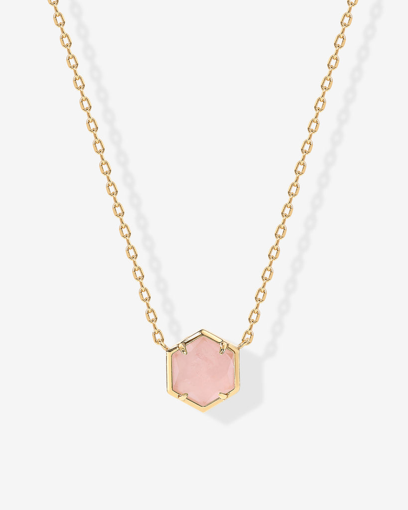 #Variant_Yellow Gold / Rose Quartz