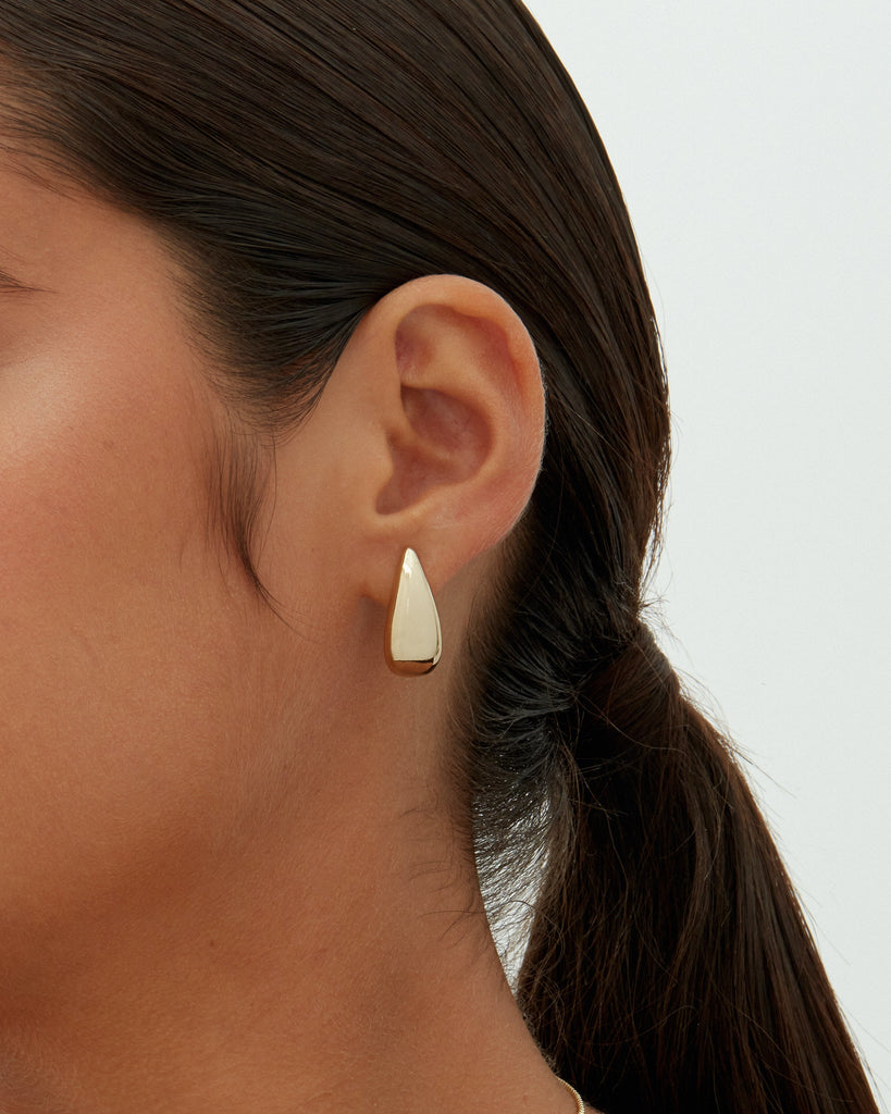 Gaia Chunky Hoop Earrings  Earrings 