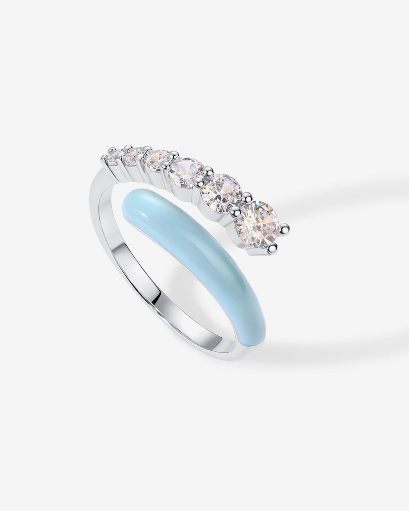 #Variant_White Gold / Blue Enamel