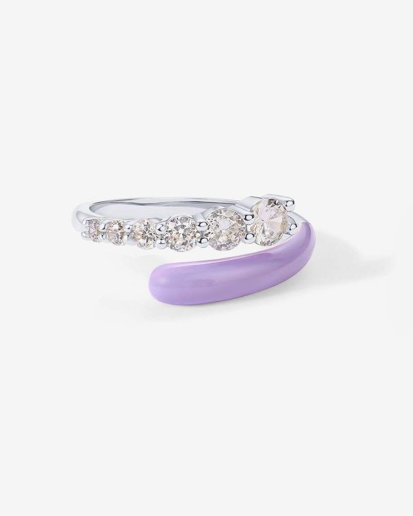 #Variant_White Gold / Purple Enamel