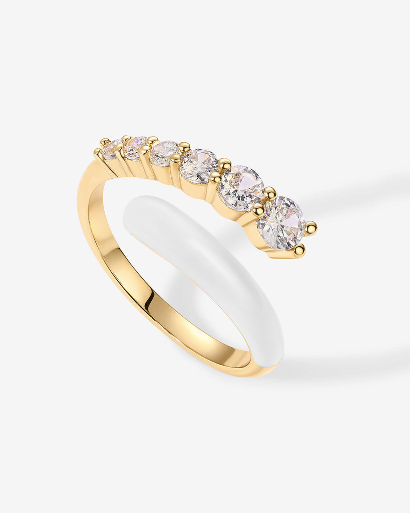 #Variant_Yellow Gold / White Enamel