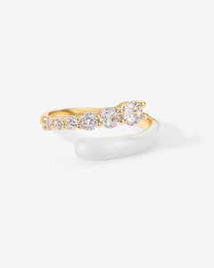 #Variant_Yellow Gold / White Enamel
