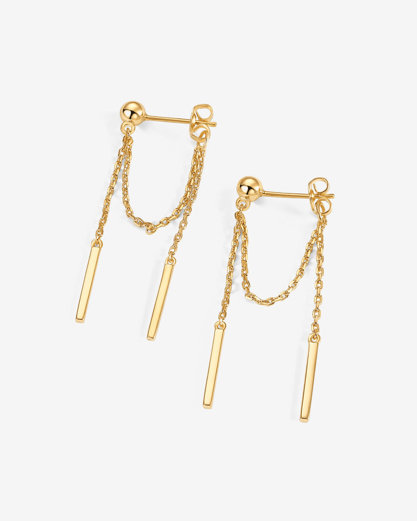 Ball Chained Earrings   