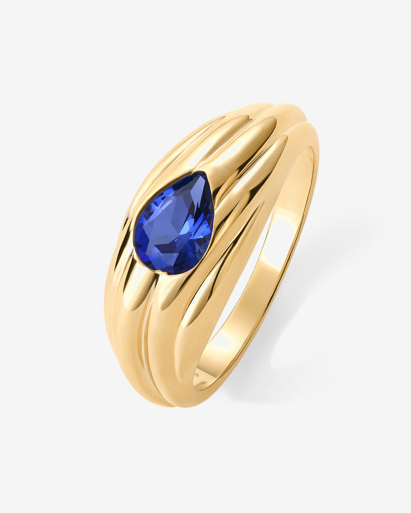 #Variant_Yellow Gold/ BLUE CZ