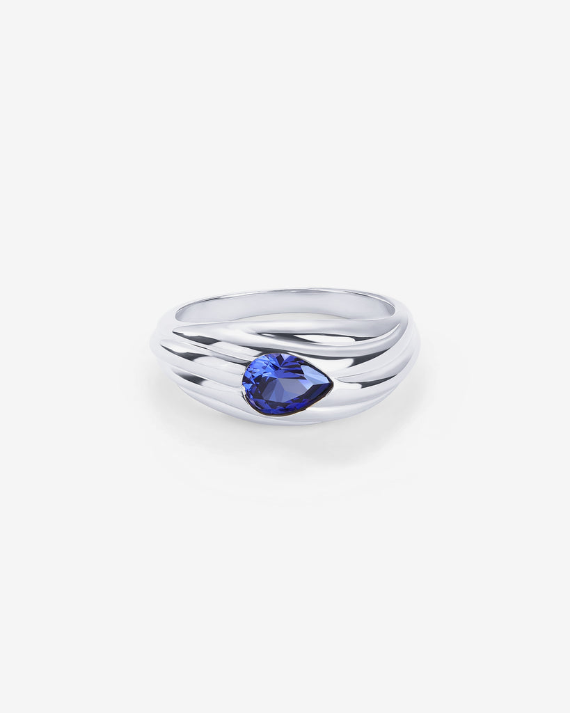 #Variant_White Gold/ BLUE CZ