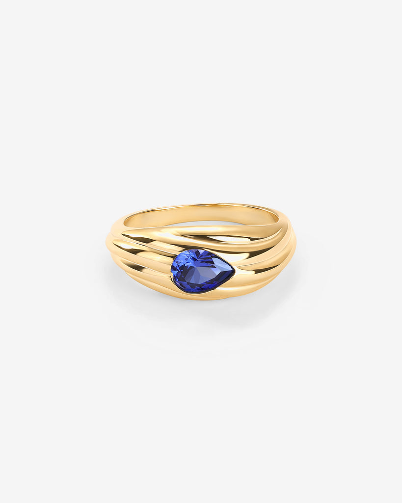 #Variant_Yellow Gold/ BLUE CZ