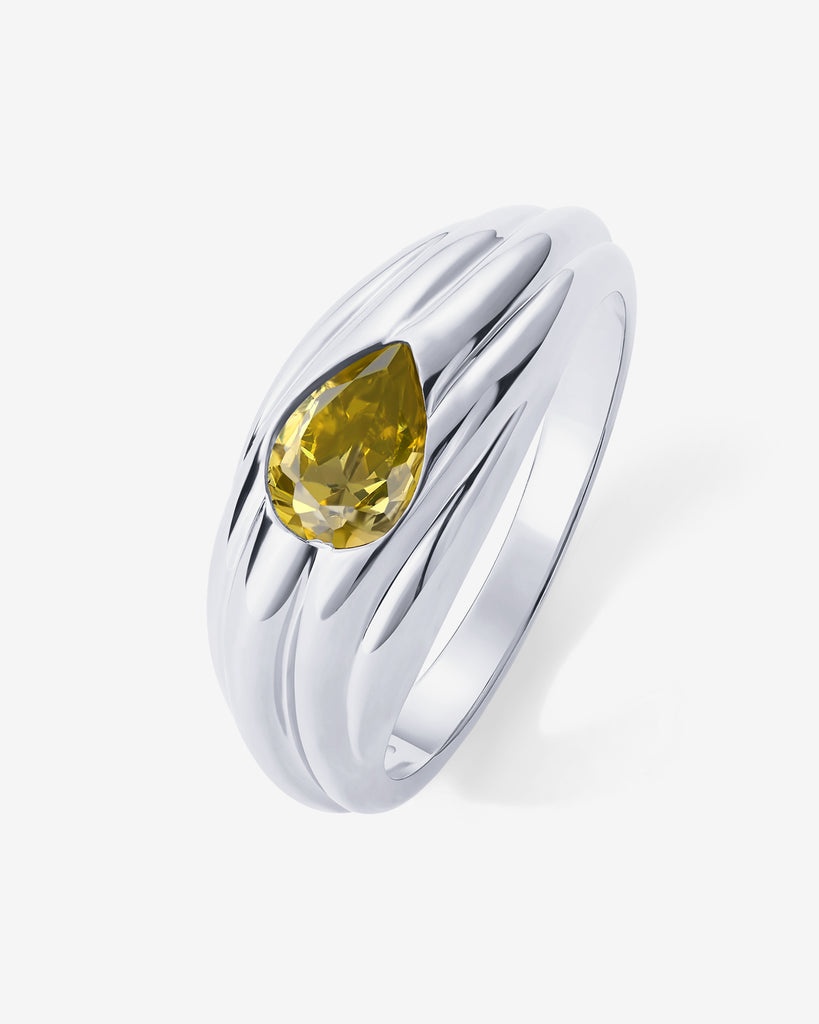 #Variant_White Gold/ GREEN CZ